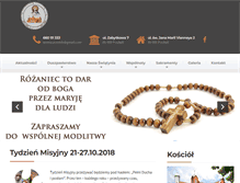 Tablet Screenshot of parafia-przyleki.pl